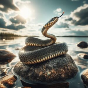 Schlangen am Gardasee